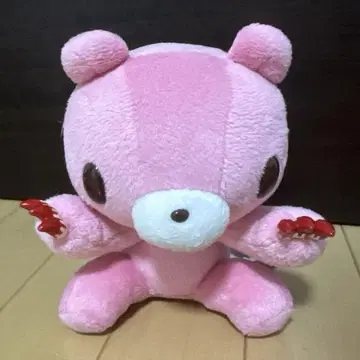 좌 그루미 봉제 인형 핑크 주먹 사이즈