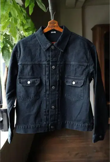 A.PRESSE / 2nd Type Black Denim Jacket
