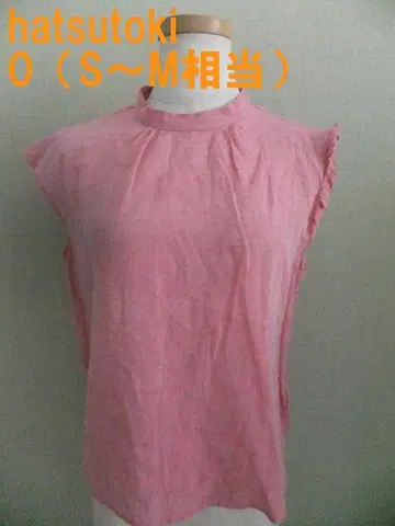 하츠토키 린넨 혼방 블라우스 0 ( S~M 상당 ) 핑크 계열