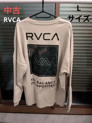 RVCA 루카 긴팔 티셔츠 L 사이즈 중고