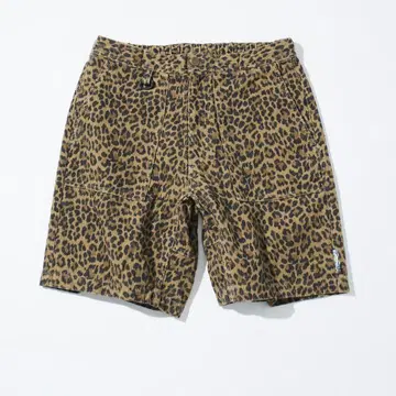FREAK'S STORE 레오파드 무늬 코듀로이 숏팬츠