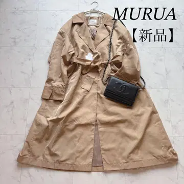 택 포함 새상품 ] MURUA 트렌치코트 베이지 무루아 빅 사이즈