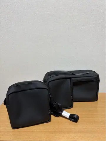 KLON 클론 멀티 파우치 (M) 블랙 숄더백 3종 세트