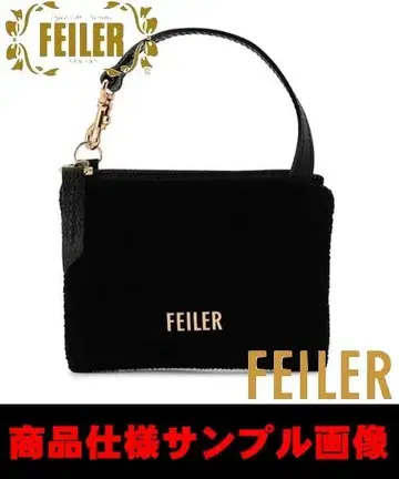 FEILER 사이드 파우치 유니 블랙