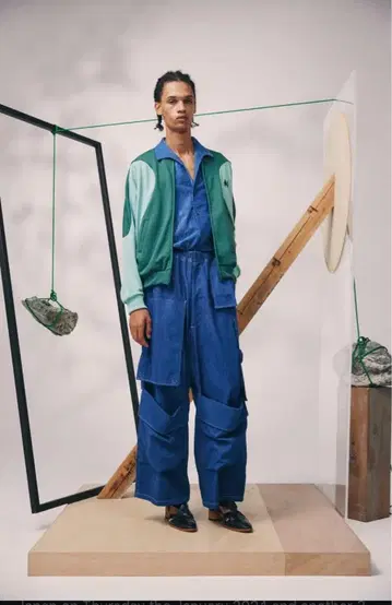 SASQUATCHfabrix 24ss 와이드 팬츠 medium