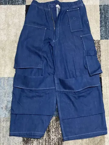 SASQUATCHfabrix 24ss 와이드 데님 팬츠 medium