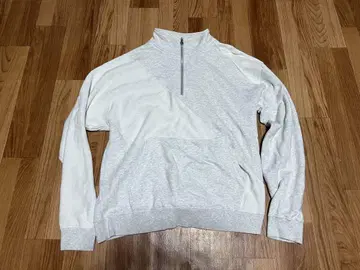 HUF 하프 지퍼 맨투맨