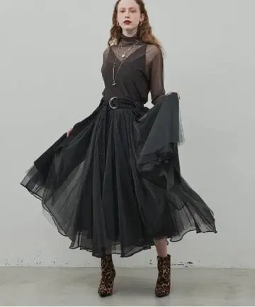 LA BELLE ETUDE 데님 long 벨트 Ella 블랙