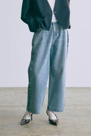 엔노이 EN NEUME 데님 청바지 스트레이트 데님