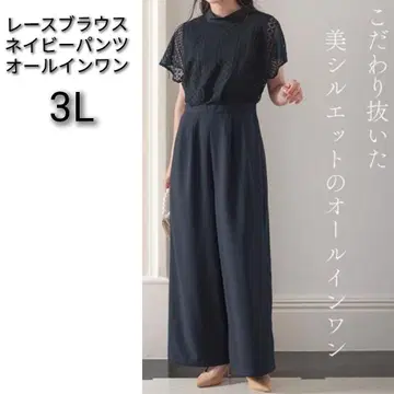 빅 사이즈 3L 새상품 드레스 올인원 레이스