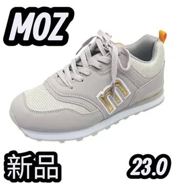 새상품 로우컷 베이지 MOZ 스니커즈 23.0