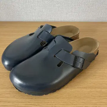 버켄스탁 보스턴 스무스 가죽 블루 37