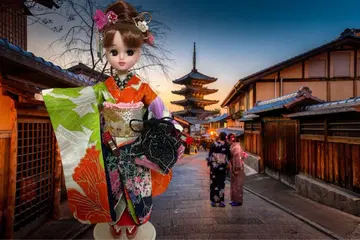 리카짱 마이코 기모노