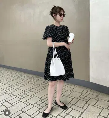 joieve 반팔 미니 원피스