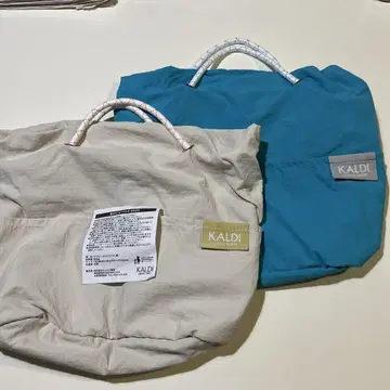 KALDI 여름 커피백 2색 세트 KALDI