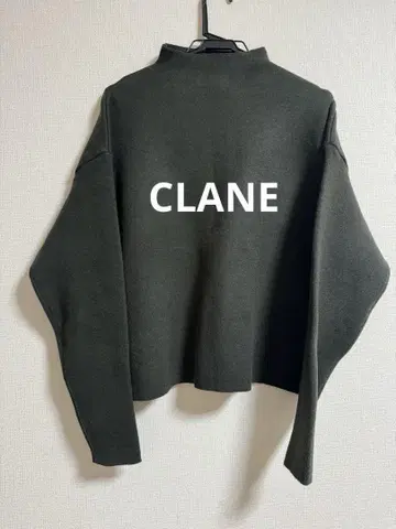 CLANE 보트넥 풀오버 니트