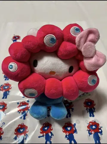 미야쿠미야쿠 변신 키티 만박 회장 한정판 봉제 인형 M