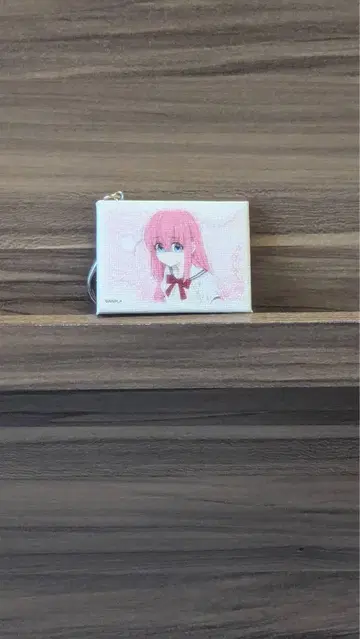 봇치 더 록! 고토 히토리 미니어처 캠퍼스 키링