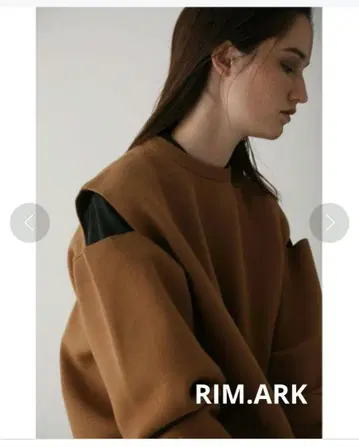 림아크 RIM.ARK 슬리브 슬릿 빅 사이즈 니트