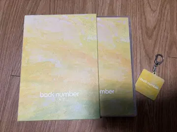 back number 초회 한정판 B 유머