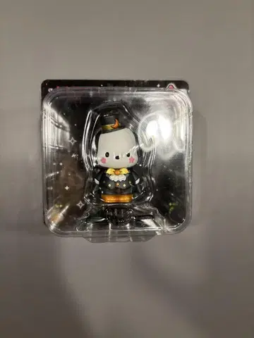 피규어 약 7cm 블랙 화이트 오렌지
