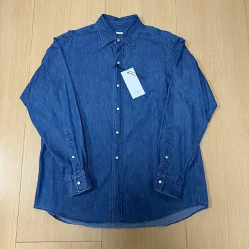 A.PRESSE 아프레쎄 Washed Denim Shirt 사이즈 2