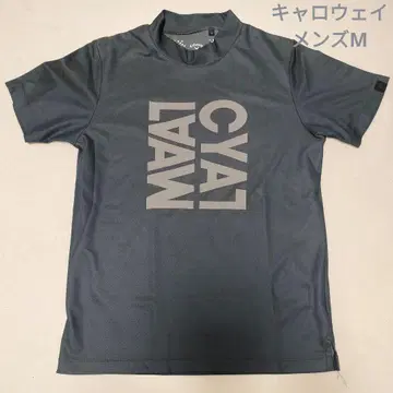 Callaway 캘러웨이 그레이 M 사이즈 모크넥 셔츠