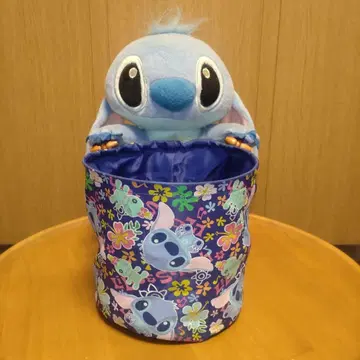 스티치 수납 버킷