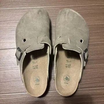 BIRKENSTOCK 보스턴 SYN 데저트 더스트