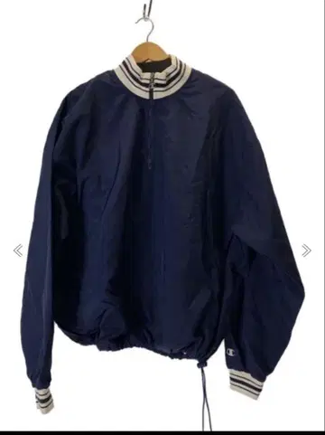 90s Champion 네이비 나일론 자켓