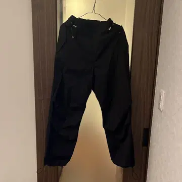 새상품급 블랙 허리밴딩 팬츠