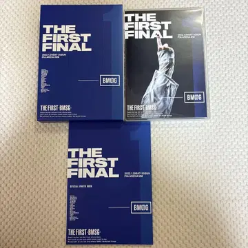 THE FIRST FINAL 사진집 부착 BMSG 한정판