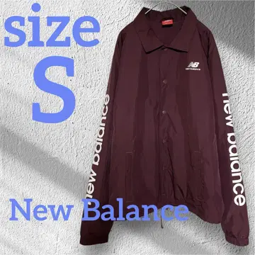 new balance 나일론 자켓 S 버건디
