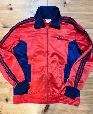 adidas 집업 자켓 빨간색/파랑