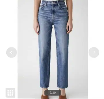 스트레이트 데님 moussy 새상품급
