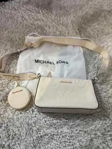 MICHAEL KORS 화이트 숄더백