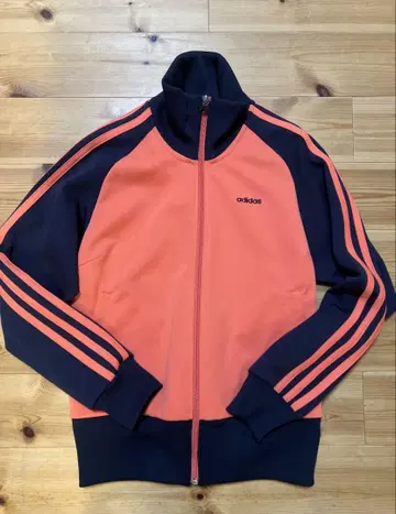 adidas 트랙 자켓 오렌지/네이비