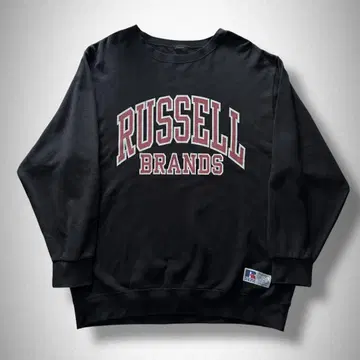 RUSSELL ATELETIC 러셀 맨투맨 프린트 오버 사이즈