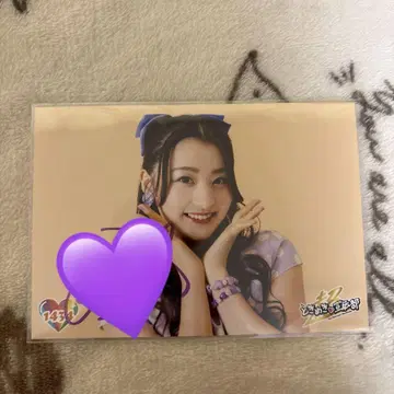초도키메키 센렌부 쿄 쥬리아 브로마이드 사인 포함