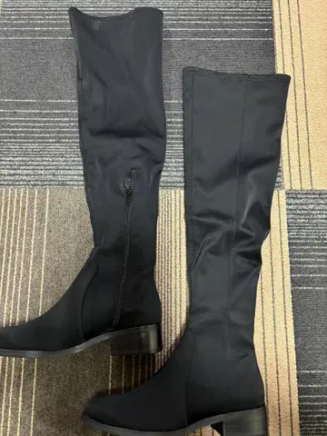 snidel 블랙 롱 부츠 23.5cm