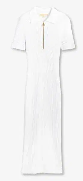 MICHAEL KORS 화이트 롱 원피스 반팔