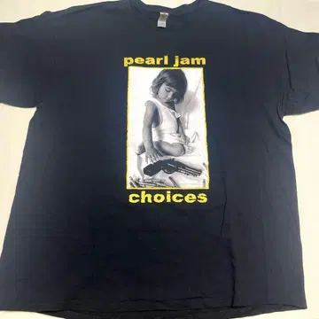 Pearl Jam 펄잼 Choices 티셔츠 XL