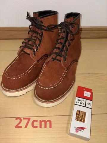 [ 미사용 새상품 ] [ 27cm 9E ] REDWING 스웨이드 부츠