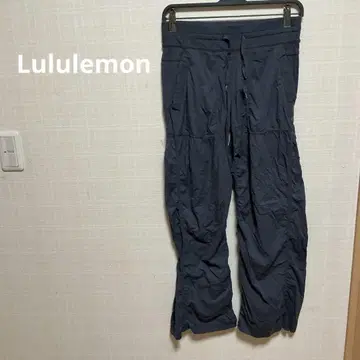 [ Lululemon ] 룰루레몬 카고 팬츠 워크 팬츠 스트라이프 패턴
