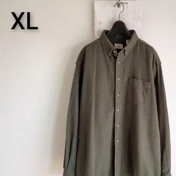 구제 의류 엘엘빈 LL Bean 샤모어 셔츠 카키 XL 플란넬 셔츠