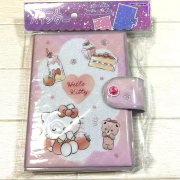 새상품 산리오 키티 씰 바인더 씰북 이치고