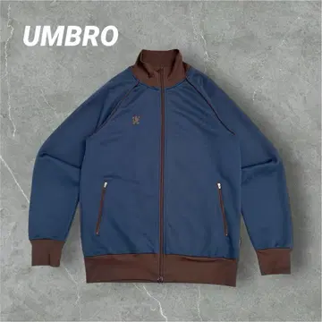[배색 최고] UMBRO 트랙 자켓 자수 00s 네이비 새상품급 L