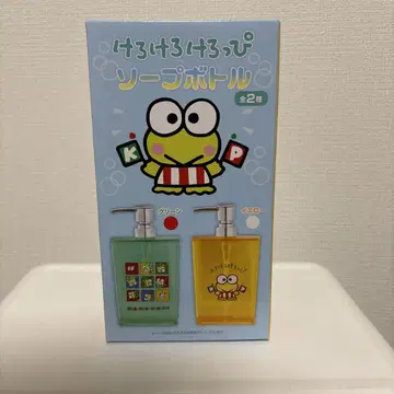 개구리 캐릭터 비누 보틀 세트