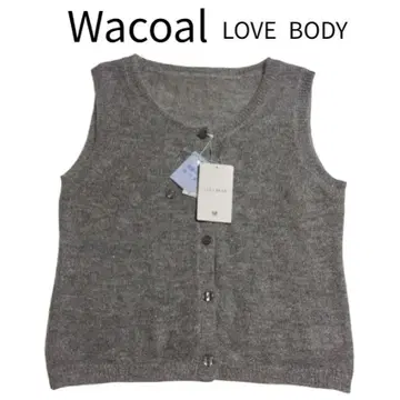 [미사용] Wacoal 와코루 LOVE BODY 니트 베스트 그레이 M