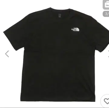 THE NORTH FACE 블랙 티셔츠 XL 사이즈